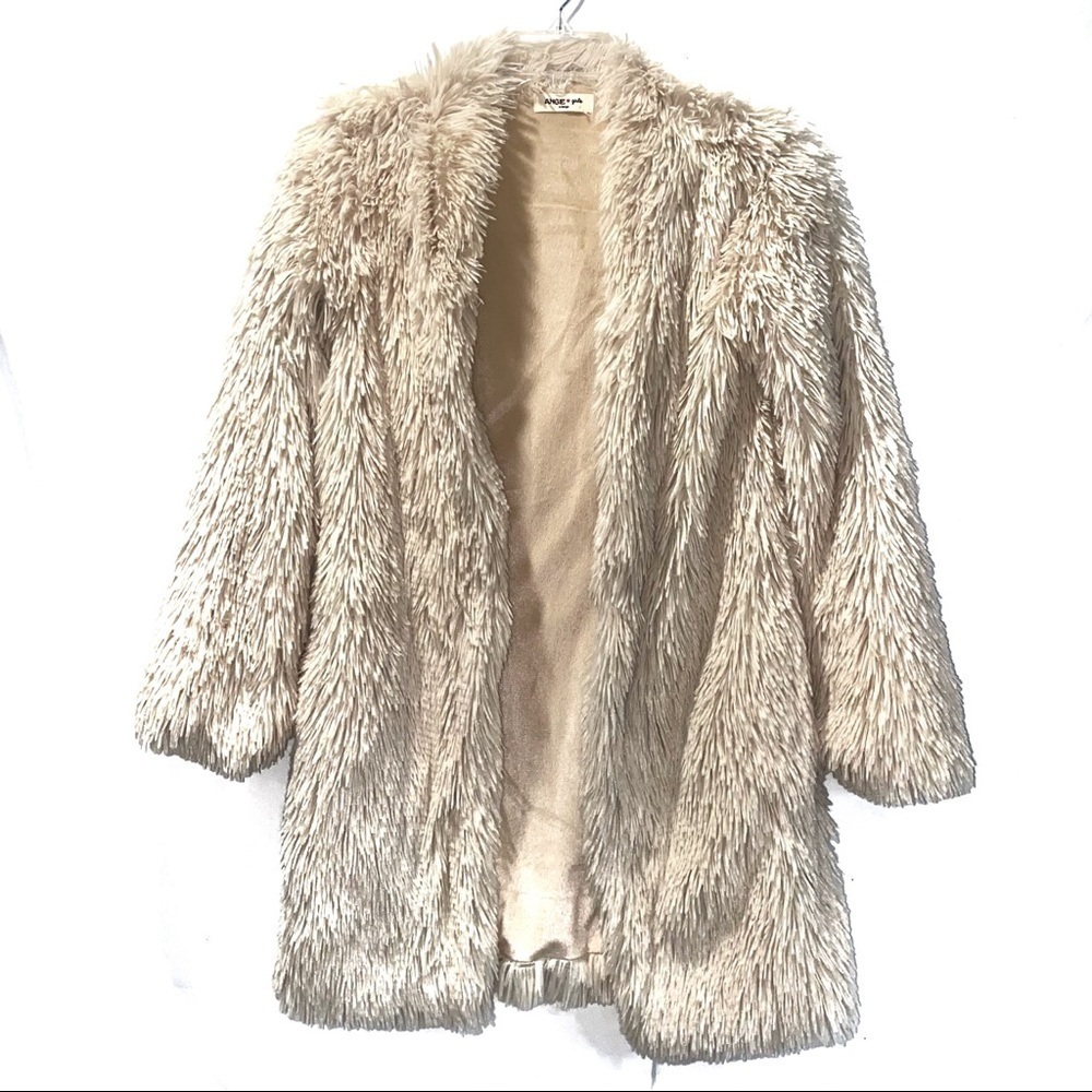Angie Girls Shaggy Jacket XL (14)